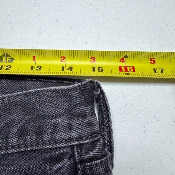 Levis 501 Jeans Mens 31 Black Button Fly Denim Western Cowboy Outdoor 30x33 - Picture 14 of 16